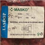 MASKO Lasdop P2 6mm Merah (100)