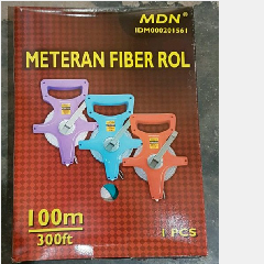 Meteran Fiber Roll MDN 100m