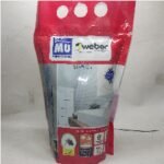MU-408 PowerBath Tile Grout @1kg Extra Grey