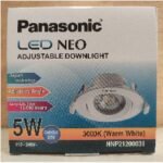 PANASONIC NNP 21200031 Led DL 5w 3000k ww