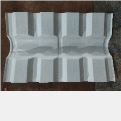 Nok/Ridge Twinwall uPvc CARBOLUX White