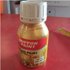NP Metallic Paint 3100 Real Gold 300ml Kecil