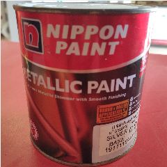NP Metallic Paint Silver base 1L