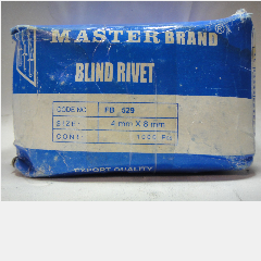 Paku Rivet FB 529 4x8mm @1.000pcs