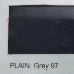 CARBOLUX Solid Plain Grey T1.22 x 3mm (20)