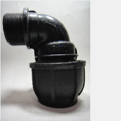 Male Thread Elbow Hdpe 50mm x 1-1/2″