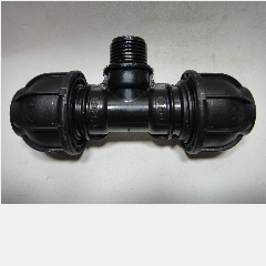Male Thread Tee Hdpe 20mm x 1/2″