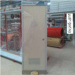 Pintu Pvc WINDSOR Putih Gading + Perlengkapa