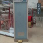 Pintu Pvc WINDSOR Biru Tosca + Perlengkapan