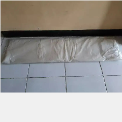 Plastik Cor Abu 1m x 25m x 0.5mm