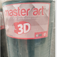 Plastik Plat 3D Kotak 0.7mm Hijau (40)