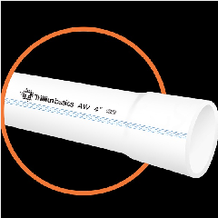 Pipa Pvc TRILLIUN Basic AW 4″ 114mm