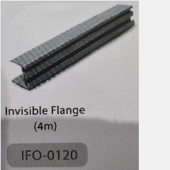 PU Ducting Invisible Flange IFO-0120 4m