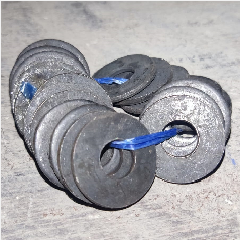 Ring Plat Hitam 3/8 x 26 x 2.2mm