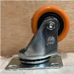 Roda Hidup PU Orange ROHA 2″ Swivel /bh