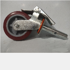 Roda Karet Polyurethane Scaffolding 6″