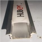 Rmh Lampu HUBEN 2.4cm x 3m RULAM-24 Anodize