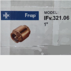 FRAP IFv.321.06 Brass Check Valve 1″ (54)