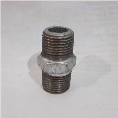 Double Nipple Besi Galvanis 1/2″