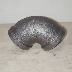 Elbow Besi Drat Hitam 3/4″