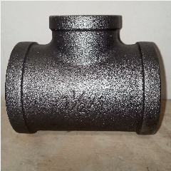 Reducer Tee Besi Drat Hitam 1-1/2″ x 1″