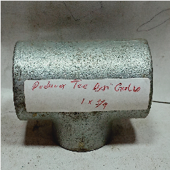 Reducer Tee Besi Galvanis 1″ x 3/4″