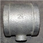 Reducer Tee Besi Galvanis 2-1/2″ x 1/2″