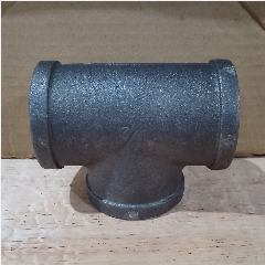 Tee Besi Drat Hitam 1-1/2″