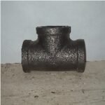 Tee Besi Drat Hitam 3/4″