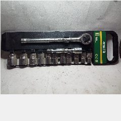 SATA 09525 Socket Set CR-V 6pt 1/2″ 13pcs
