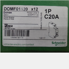 Limit MCB SCHNEIDER 1P 20A DOMF01120 (12)