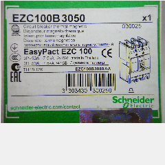 MCCB SCHNEIDER EZC100B 3050 3P 50A 7.5kA