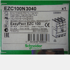 MCCB SCHNEIDER EZC100N 3040 3P 40A 15kA