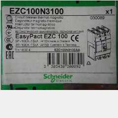 MCCB SCHNEIDER EZC100N 3100 3P 100A 15kA