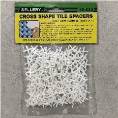 Cross Tile Spacers 2mm SELLERY 15-632