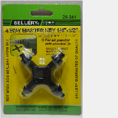 4 Way Master Key 1/4″-1/2″ SELLERY 26-341