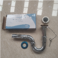 Sifon Wastafel SS TRILLIUNware Rantai P-Trap