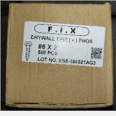 Sekrup Gypsum 6 x 2 (500)