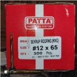 Sekrup Kayu HEX Roofing Kasar 12 x 65