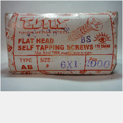 Sekrup Alu TMS #6x1 TSABF BS