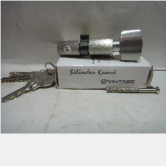Silinder Kunci VINTAGE 60mm N-O-SN 3Keys