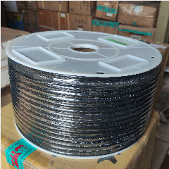 Selang PU/PTO Hitam SONJACK 10 x 6.5mm x100m