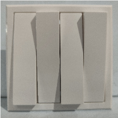 SIMON E3 301041 4 Gang 1 Way Putih (80)