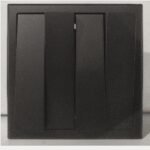 SIMON E3 301042-26 4 Gang 2 Way Sw Black (80