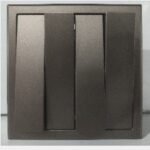 SIMON E3 301042-61 4 Gang 2 Way Sw Grey (80)