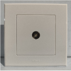 SIMON E3 305111S TV Outlet Putih (100)