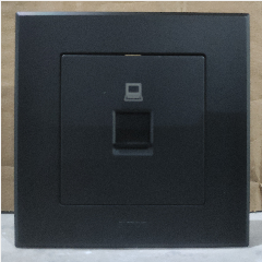 SIMON E3 305218S-26 Data Outlt RJ45 Blac(100