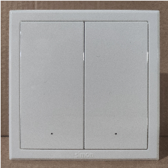 SIMON E3 30E832TY 2 Gang Smart Easy Switch