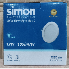 SIMON N03E0-1104/1180 DL Bulat 12w 6500k(30)
