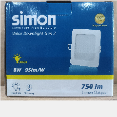 SIMON N03E0-1118/1190 DL Kotak 8w 3000k (30)